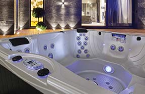 Perimeter LED Lighting - hot tubs spas for sale Miami